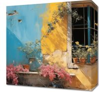 Obraz 40x40cm Słoneczna Ulica