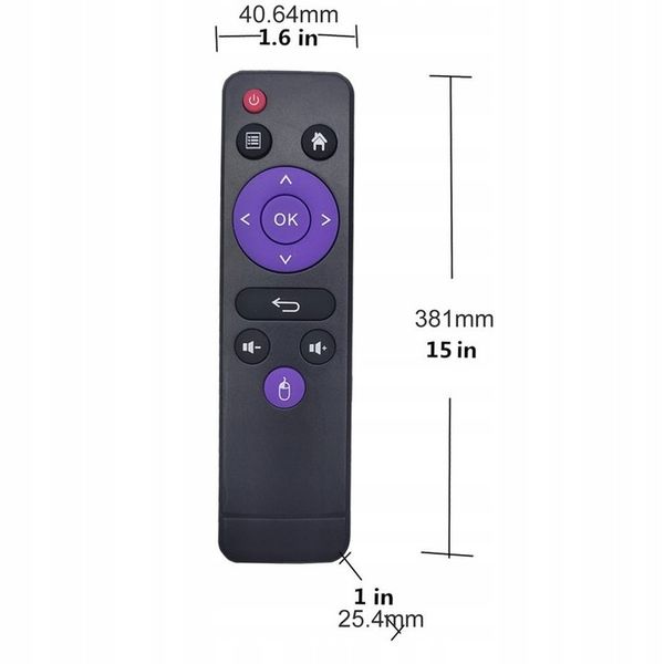 PILOT DO SMART TV ANDROID BOX H96 MAX X3 zdjęcie 6