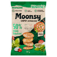 Moonsy Chipsy ziemniaczane pizza 60 g