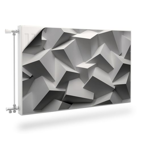 Mata MAGNETYCZNA Na Grzejnik Abstrakcyjna Ściana Efekt 3D 110cm x 60cm na Arena.pl