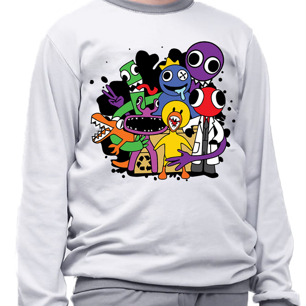 Piżama dziecięca Rainbow Friends zdjęcie 1