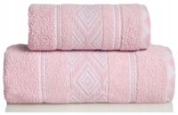 Ręcznik Azteka 50x90 różany aztecki Greno