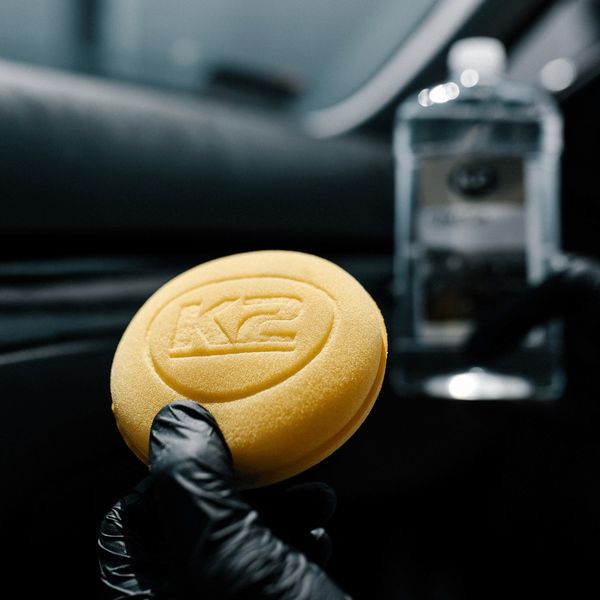 K2 aplikator - gąbka do nakładania wosku i past polerskich zdjęcie 3