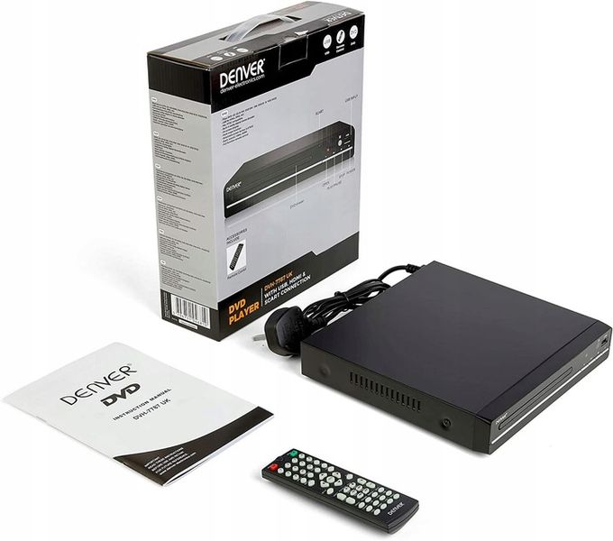 Odtwarzacz DVD Denver DVH-7787 zdjęcie 7
