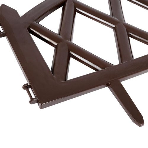 Płotek ogrodowy brązowy 49x30 cm na Arena.pl