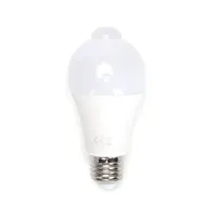 Żarówka LED A60 E27 12W 1240lm z czujnikiem ruchu zimna do biura energiooszczędna