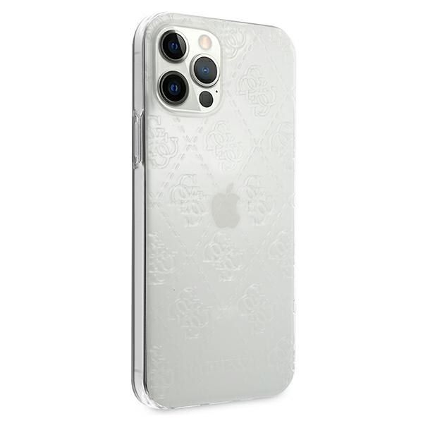 Guess GUHCP12L3D4GTR iPhone 12 Pro Max 6,7" transparent hardcase zdjęcie 4