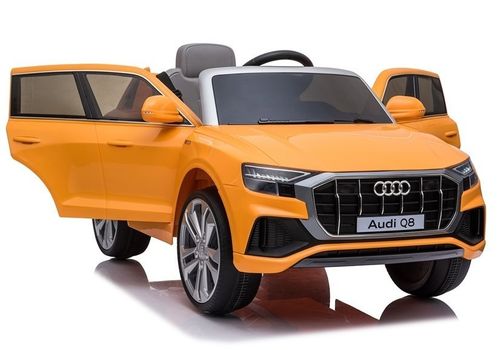 Auto na Akumulator Audi Q8 JJ2066 Żółty Lakierowany na Arena.pl