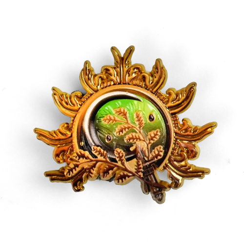 Druid Class Badge | 10 cm | Metal | Przypinka | Baldur’s Gate 3 na Arena.pl