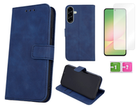 Etui z klapką do SAMSUNG GALAXY A57 5G skórzane zamykane + szkło ochronne