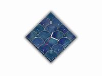 ZEGAR SZKLANY ROMB - Płytki