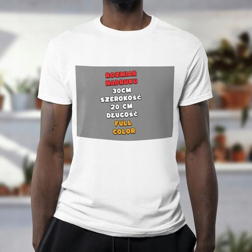 TSHIRT KOSZULKA FIRMOWA Z WŁASNYM NADRUKIEM LOGO ZDJĘCIE DOWOLNA GRAFIKA XL na Arena.pl