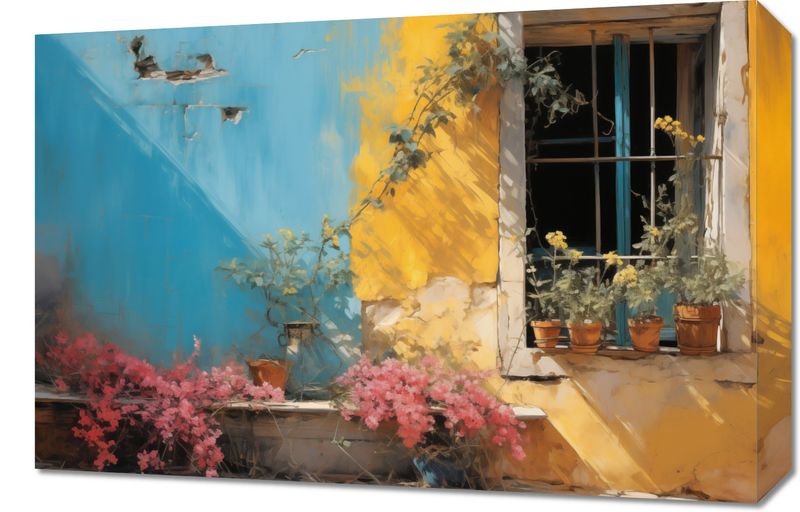 Obraz 60x40cm Słoneczna Ulica zdjęcie 1