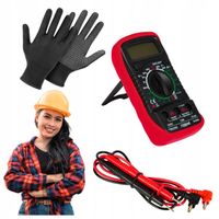 Multimetr cyfrowy ręczny multifunkcyjny miernik napięcia prądu rezystancji