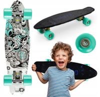 Deskorolka Dla Dzieci Fiszka - Qkids Galaxy - Antypoślizgowa Kauczuk