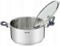 Garnek tradycyjny Tefal Daily Cook - Indukcja Stal nierdzewna 5,2L Pokrywka