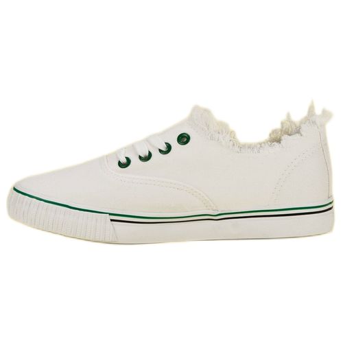 Białe Tekstylne Trampki r.40 na Arena.pl