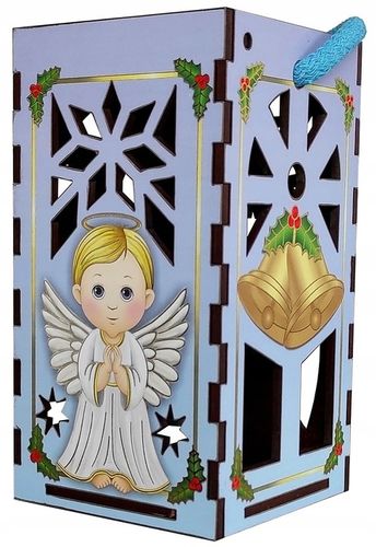 LAMPION ADWENTOWY NA RORATY ŚWIECĄCY LED NA BATERIE DLA DZIECI na Arena.pl