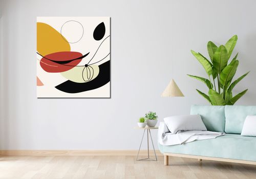 Obraz 90x100cm Geometryczna Krzywizna na Arena.pl