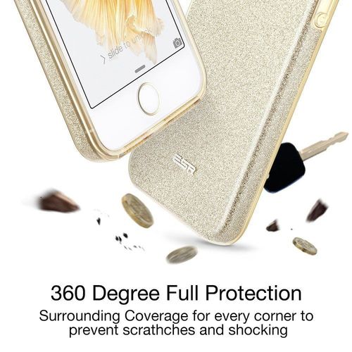 ESR GLITTER SHINE IPHONE 5S/SE SILVER na Arena.pl