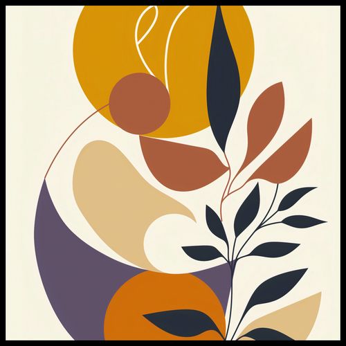 Plakat 60x60cm Harmonia Przyrody na Arena.pl