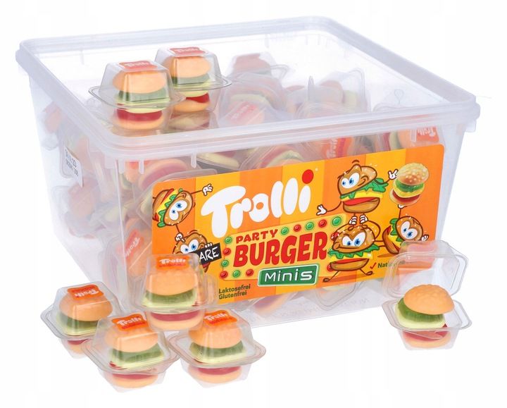 Trolli, żelki, Mini burger hamburger 600 g zdjęcie 2