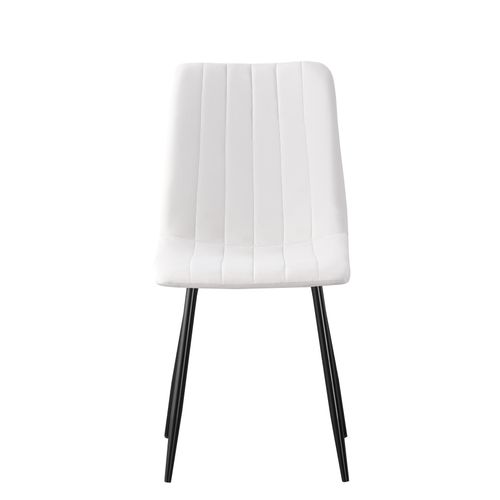 IRIS KRZESŁO TAPICEROWANE ECRU WELUR na Arena.pl