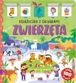 Zwierzęta. Książeczka z okienkami. 100 okienek - 100 słów