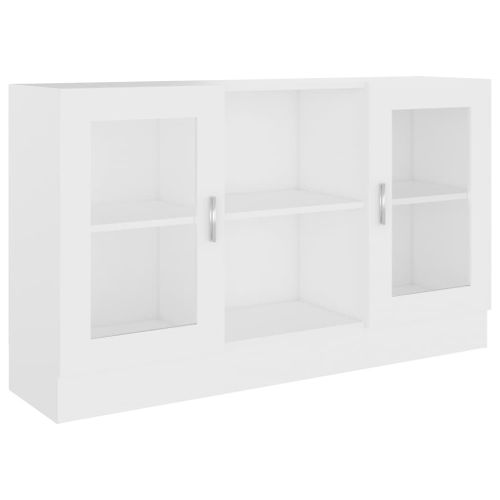 Witryna biała 120x305x70cm VidaXL na Arena.pl