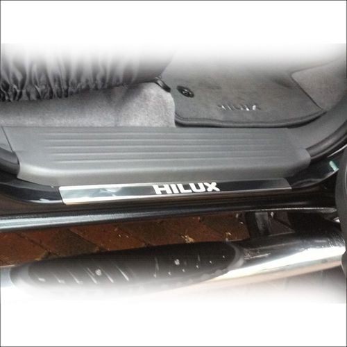 Listwa progowa TOYOTA HILUX MK7 Stal nierdzewna 304 połysk 4szt na Arena.pl