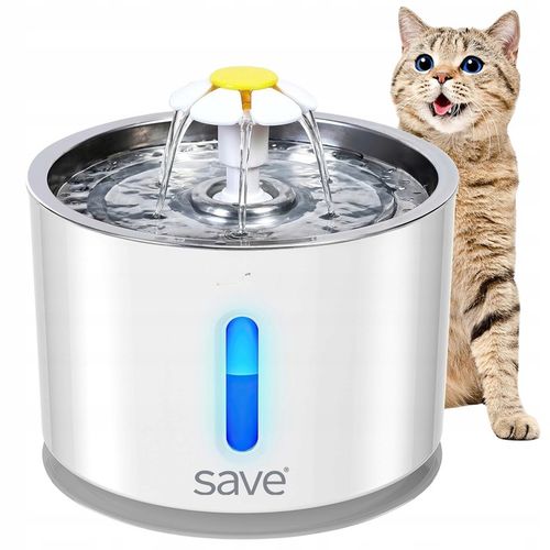 FONTANNA POIDEŁKO AUTOMATYCZNE DLA KOTA PSA CICHA + FILTR na Arena.pl