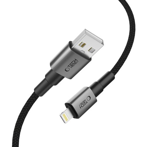 tech-protect ultraboost dna lightning cable 12w/2.4a 25cm iron grey na Arena.pl