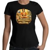 Nie każda bohaterka nosi pelerynę koszulka dla mamy Czarny XXL
