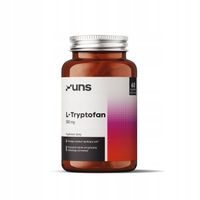 UNS L-TRYPTOFAN 60 vege kaps. SEN, stres, Relaks, Dobre samopoczucie