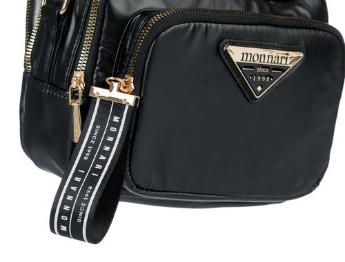 MONNARI Torebka na ramię LISTONOSZKA Pojemna DWUKOMOROWA do pracy na Arena.pl