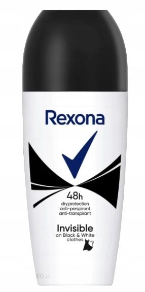 Antyperspirant w kulce dla kobiet Rexona Invisible 50ml zdjęcie 1