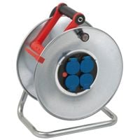 Pusty Bęben Kablowy Stalowy do 25m Outdoor Brennenstuhl Garant S IP44