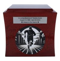 Urna sportowa dla biegacza / Plakietka