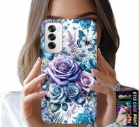 ETUI DO OPPO RENO12 PRO 5G - KWIECISTE WZORY RÓŻEKWIATKI CASE + FOLIA