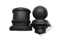 OPASKA I GROT DLA SŁUPKA FI 60 MM - KPL.ŻELIWNA SŁUPEK ULICZNY