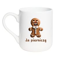 KUBEK "JA PIERNICZĘ" Wzór - Elegant Biały 330 ml