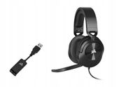 Przewodowy gamingowy zestaw słuchawkowy CORSAIR HS55 Surround Carbon