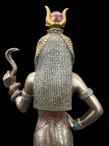 EGIPSKA BOGINI - HATHOR TRZYMAJĄCA WĘŻA VERONESE  (WU76710A4) na Arena.pl