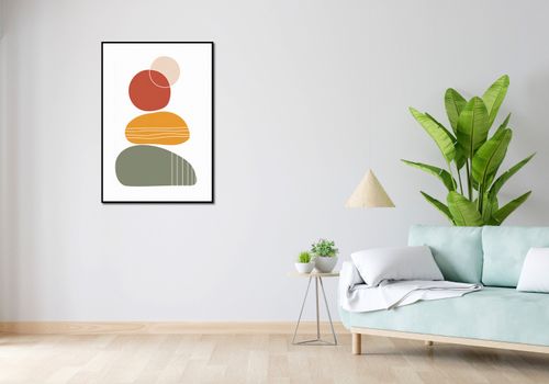Plakat 68x98cm Formy w Równowadze na Arena.pl