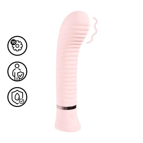 Divine - Ribbed G-Spot Vibe - Pink na Arena.pl