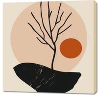 Obraz 90x90cm Nagie Drzewo