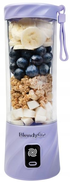 Blender bezprzewodowy BlendyGo 3 550 ml Lawendowy zdjęcie 5