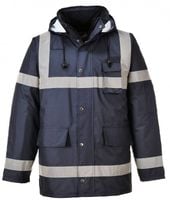 kurtka przeciwdeszczowa s433 granatowa rozmiar l - kur s433gl