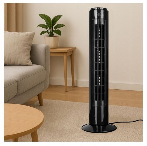 WENTYLATOR KOLUMNOWY DUŻY WIATRAK PODŁOGOWY TIMER OSCYLACJA KOLUMNA na Arena.pl