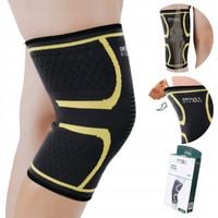ORTEZA ELASTYCZNA OPASKA NA KOLANO STABILIZATOR KOLANA RZEPKI ŚCIĄGACZ